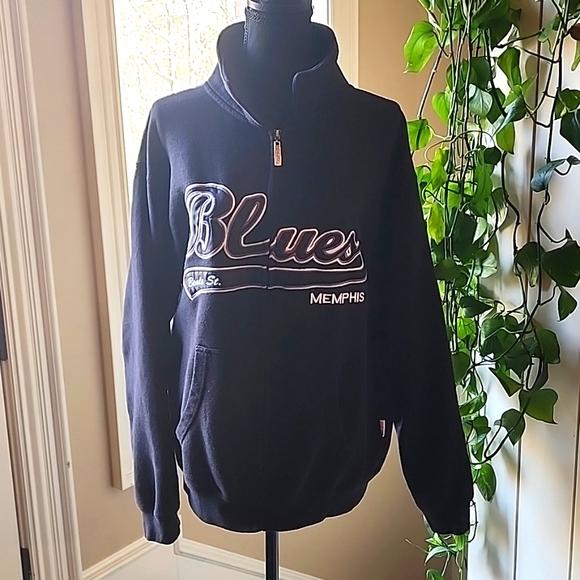 Other - Memphis Blues Beale Street Zip Up Sweatshirt Unisex